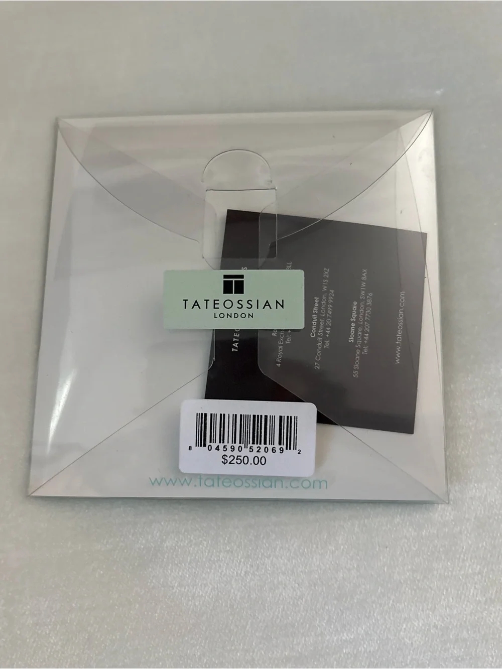 TATEOSSIAN London Men’s Bracelet Leather Suede Beige ✨NEW $250